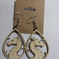 Earrings - Dragon Teardrop