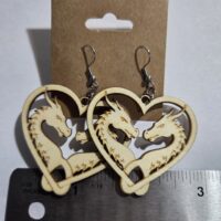 Earrings - Dragon Heart v1