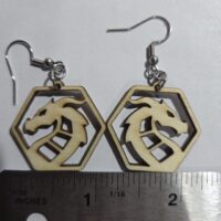 Earrings - Dragon Hex