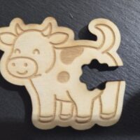Bread Tie - Cow