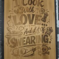 Cutting Board - Love and Swearing