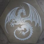 Pot Trivet - Dragon
