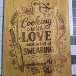 Cuttin Board - Love Swearing v2