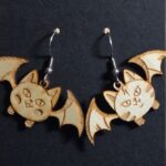 Earrings - Bats