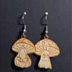 Earrings - Mushrooms