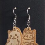 Earrings- Ghost Kitty