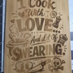 Cutting Board - Swearing